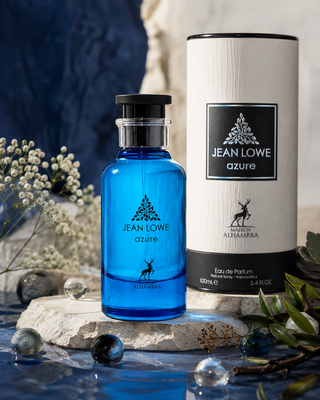 ادکلن لویی ویتون افترنون سوییم الحمبرا اصلی ، جین لوو آزور Alhambra Jean Lowe Azure